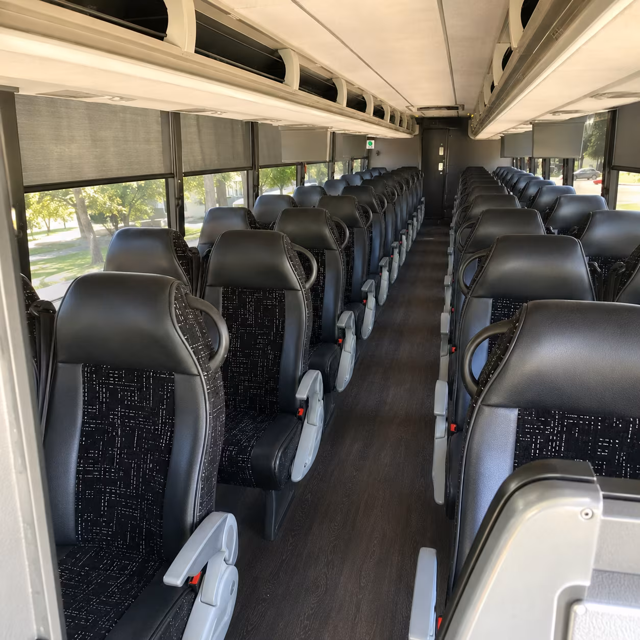 alexandria charter bus interior