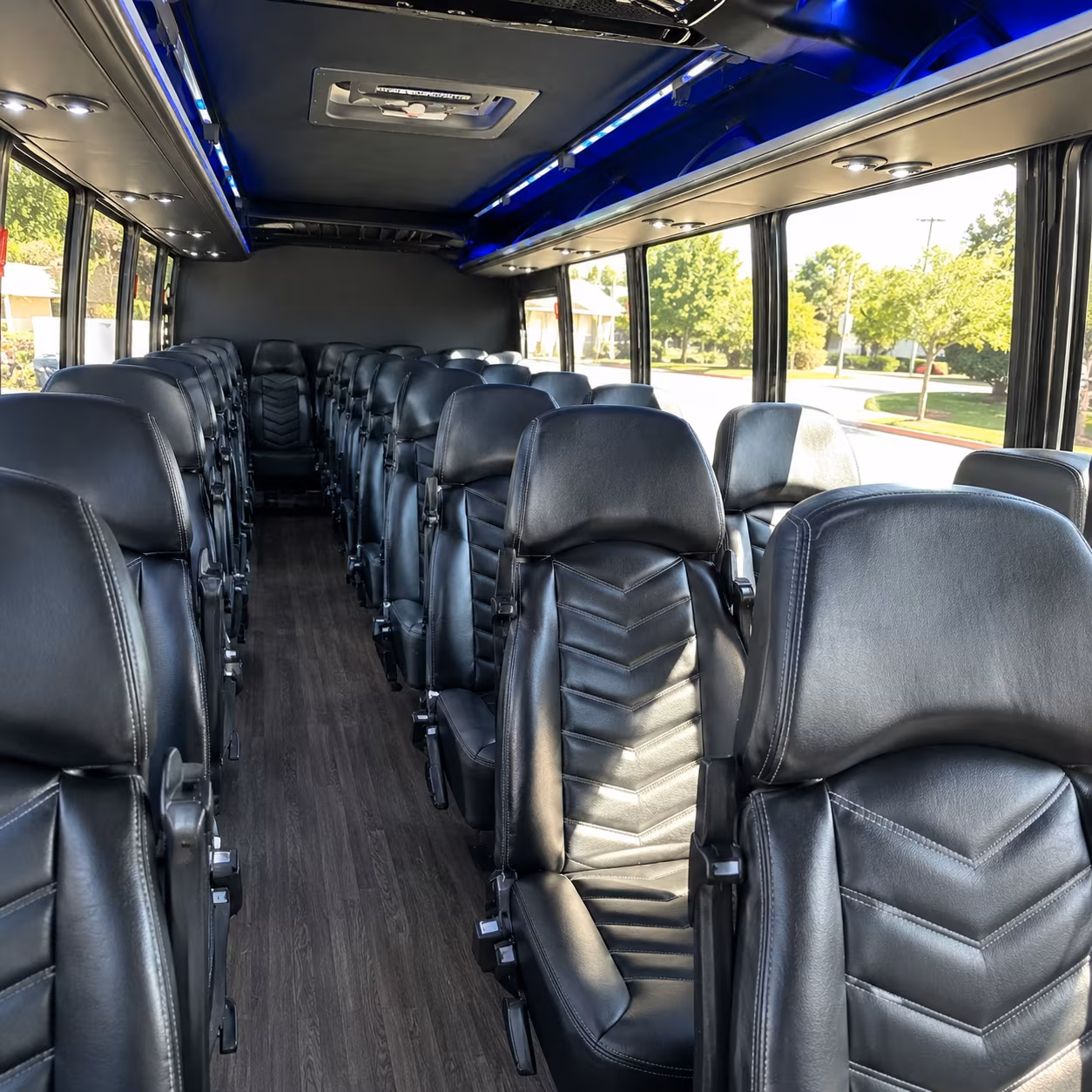 alexandria event transportation onboard seating