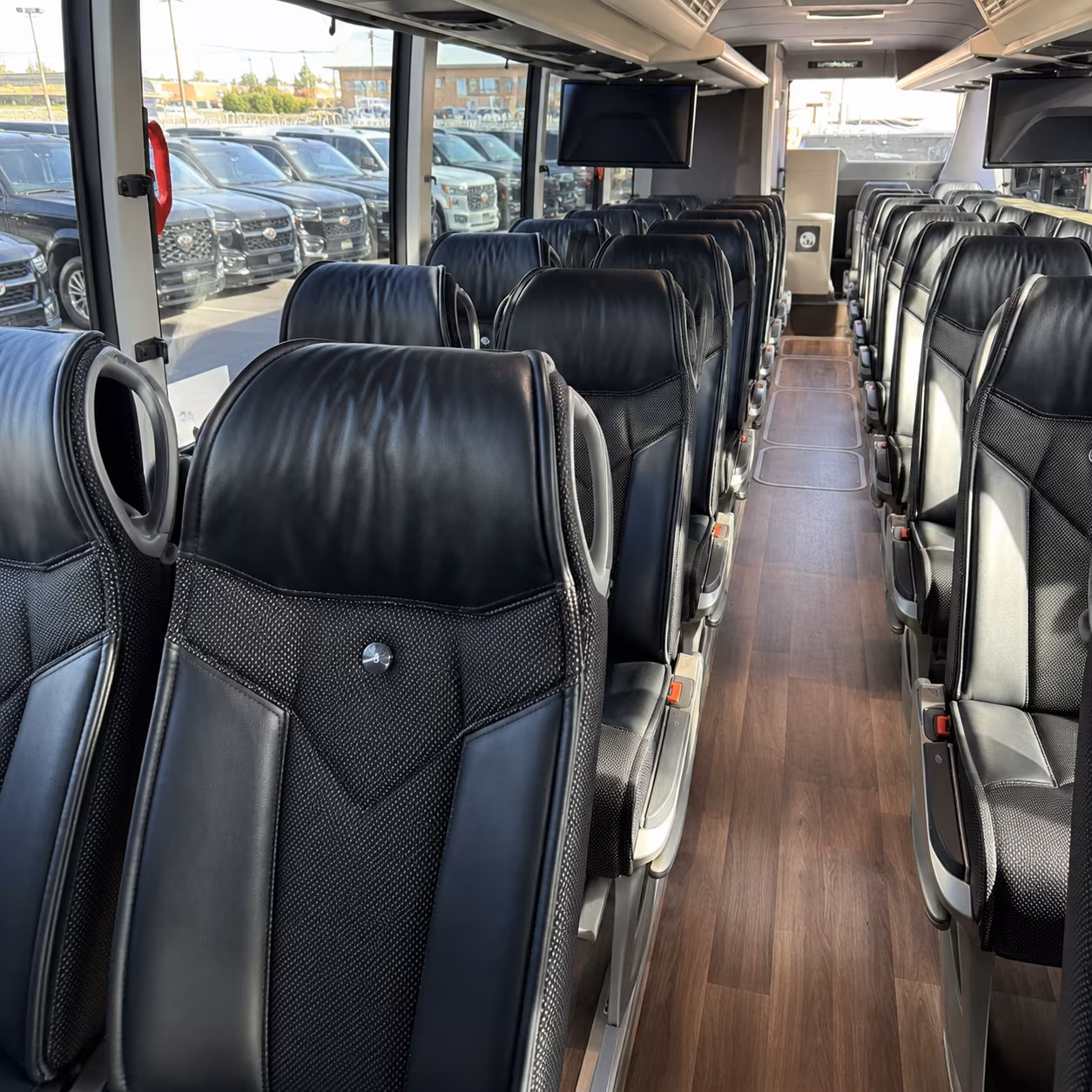 alexandria field trip transportation onboard seating