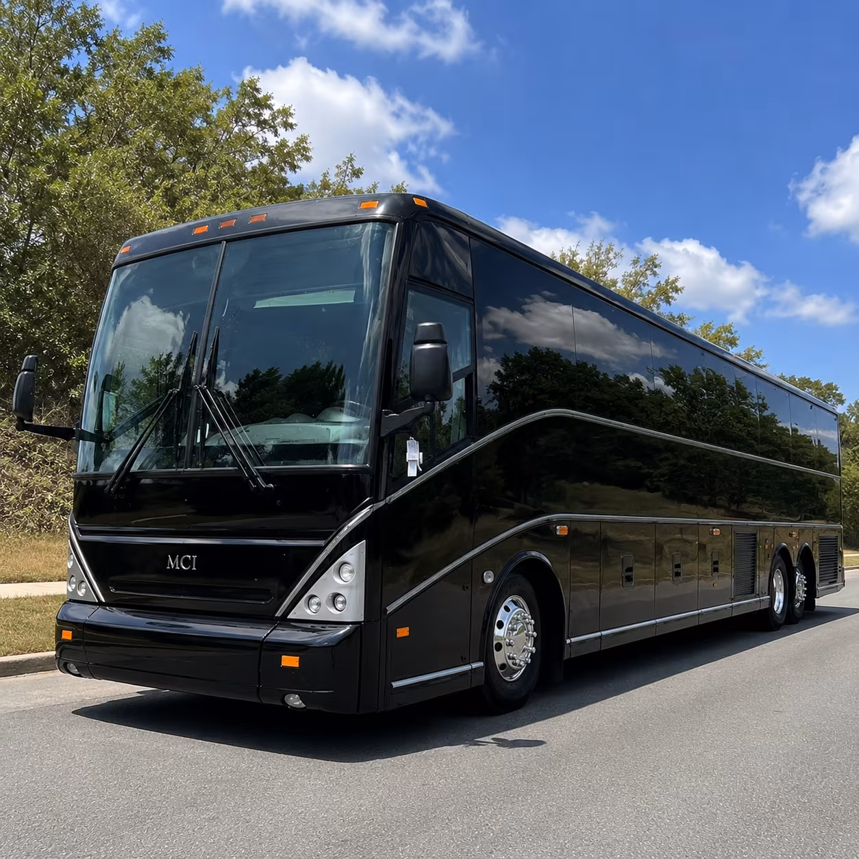 alexandria private event charter bus rental