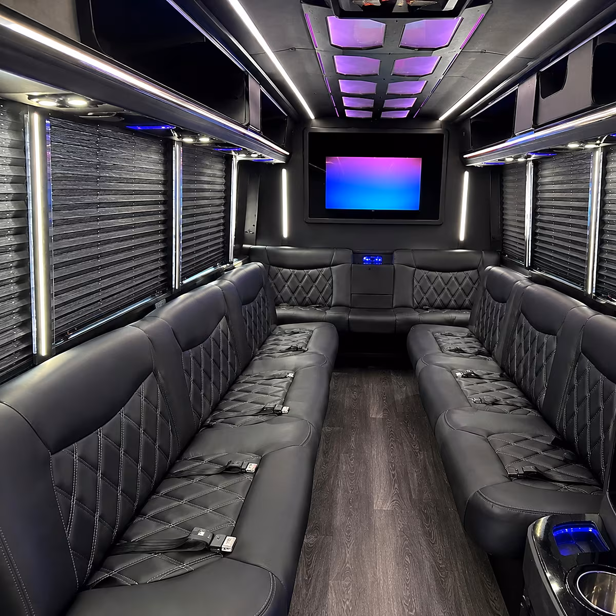 alexandria sporting event party bus rental
