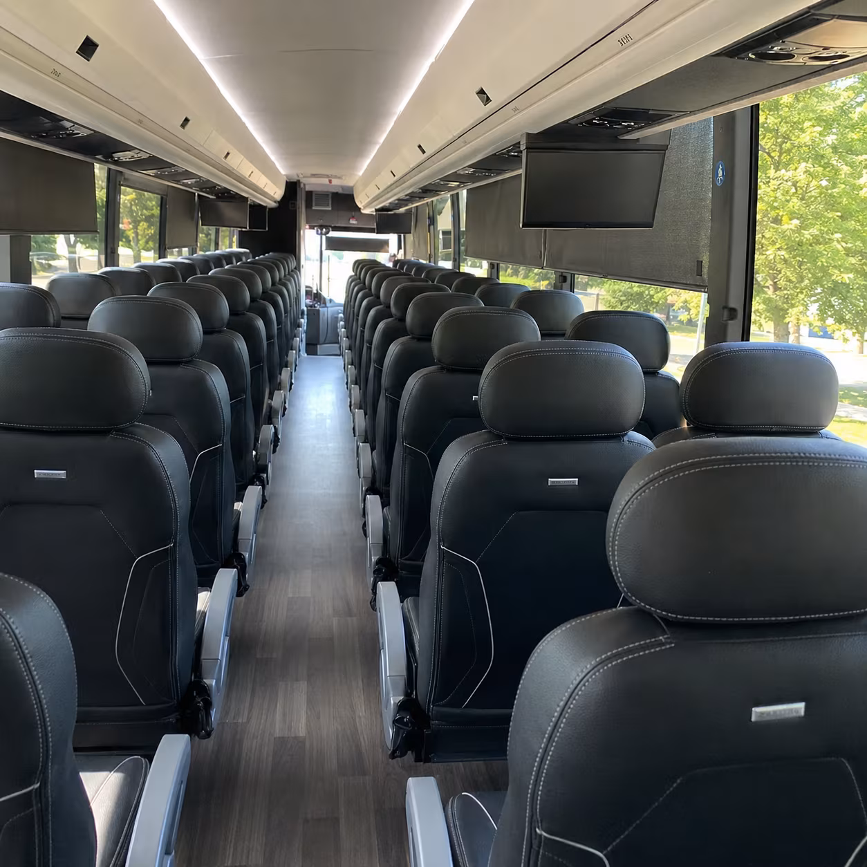 charter buses for alexandria bachelorette spa days and brunch crawls