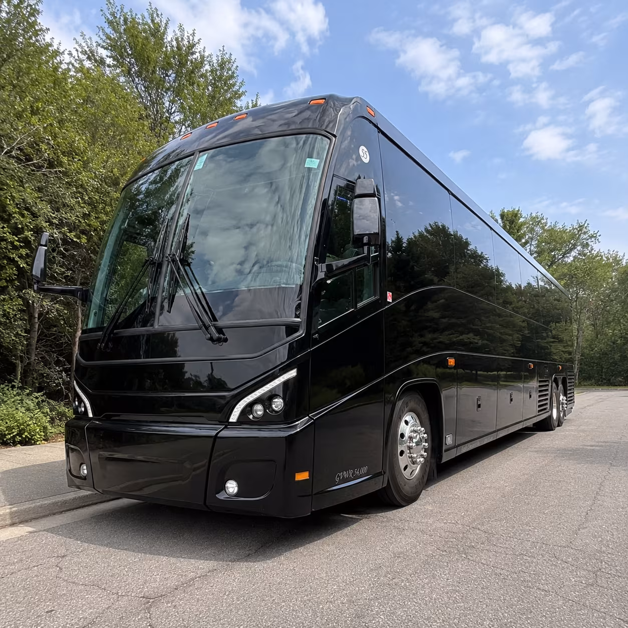 charter buses for northern virginia winery wedding weekends