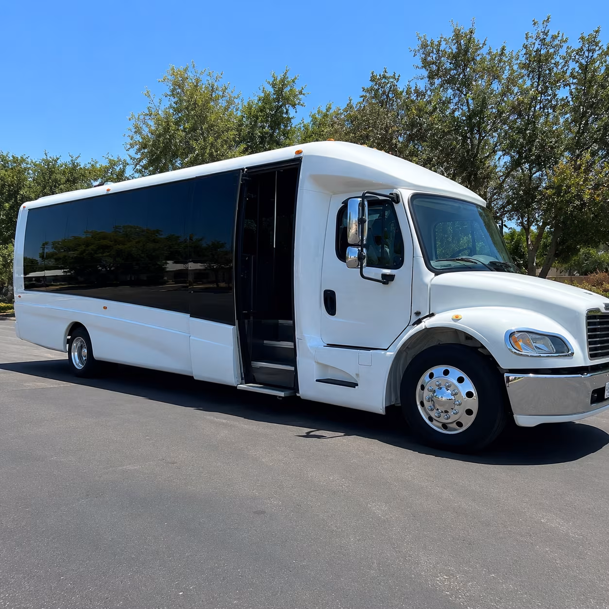 shuttle buses for weekly worship services in alexandria